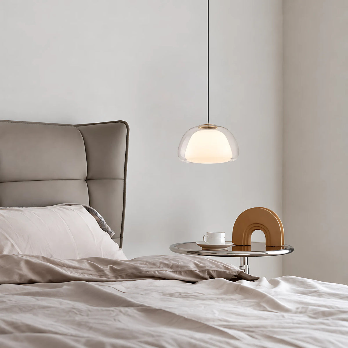 Cupola Double-Glass Pendant Light