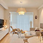 Double-Layer Pleated Skirt Pendant Light