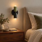Duo Colorblock Metal Wall Light