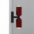 Duo Colorblock Metal Wall Light
