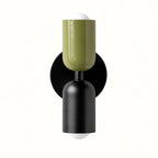 Duo Colorblock Metal Wall Light
