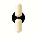 Duo Colorblock Metal Wall Light