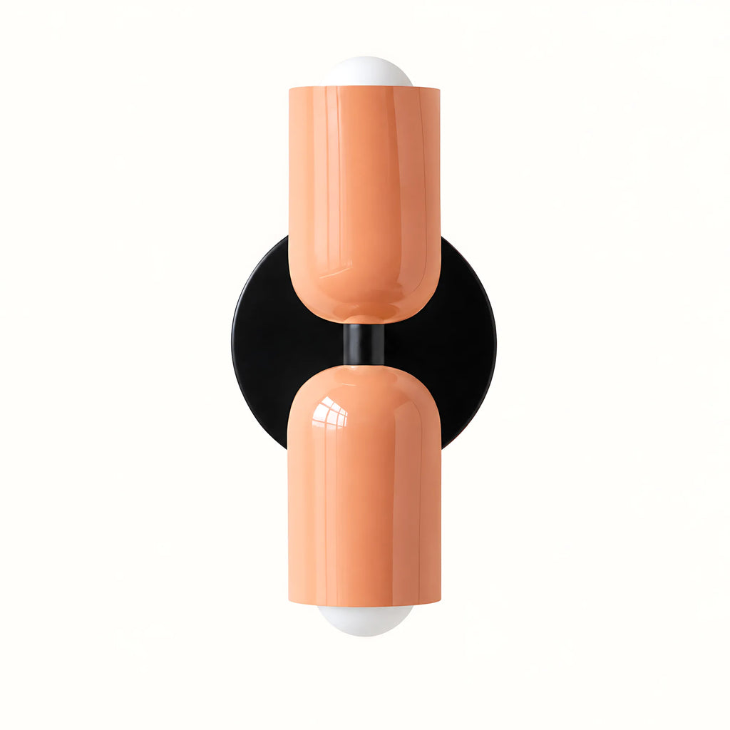 Duo Colorblock Metal Wall Light