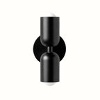 Duo Colorblock Metal Wall Light