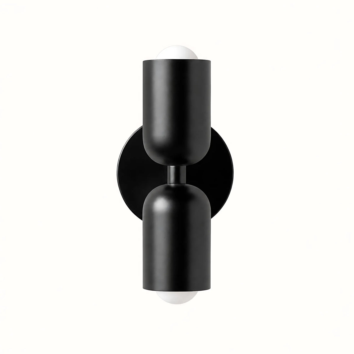 Duo Colorblock Metal Wall Light