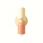 Duo Colorblock Metal Wall Light