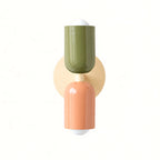 Duo Colorblock Metal Wall Light