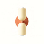 Duo Colorblock Metal Wall Light