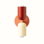Duo Colorblock Metal Wall Light