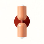 Duo Colorblock Metal Wall Light