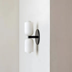 Duo Opal Glass Wall Light