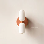 Duo Opal Glass Wall Light