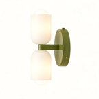 Duo Opal Glass Wall Light