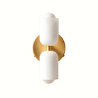 Duo Opal Glass Wall Light