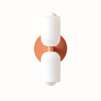 Duo Opal Glass Wall Light