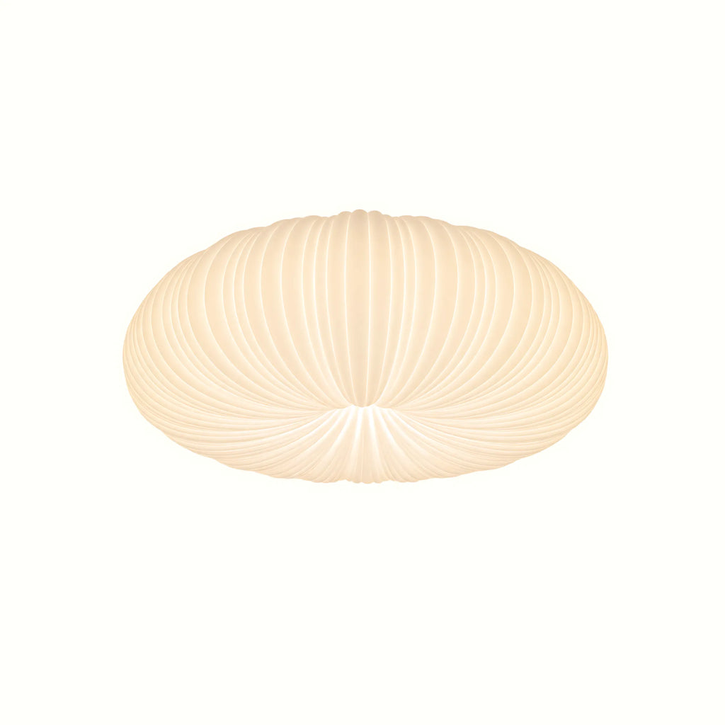 Elara Pleated Remote Dimmable Ceiling Light