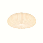 Elara Pleated Remote Dimmable Ceiling Light