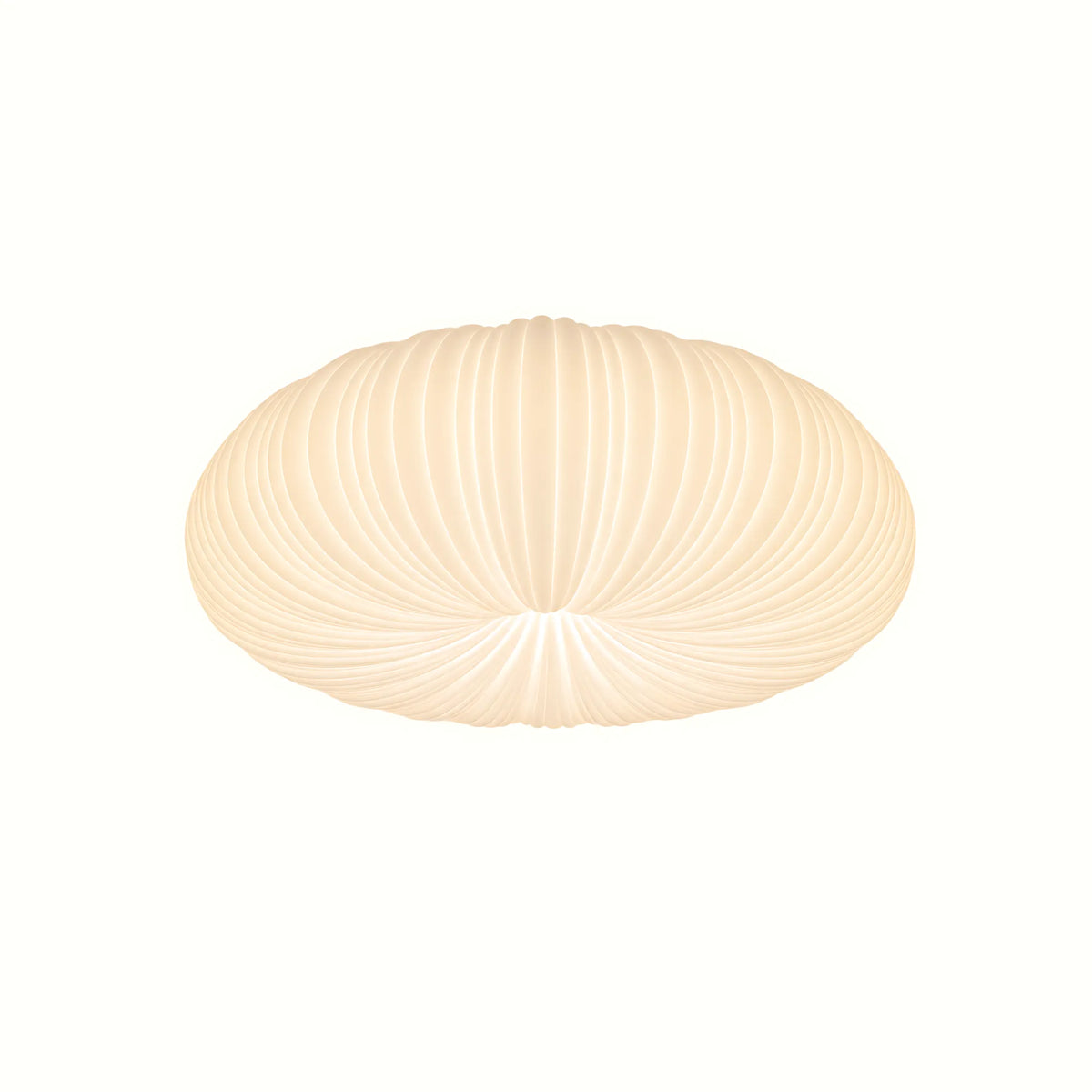 Elara Pleated Remote Dimmable Ceiling Light