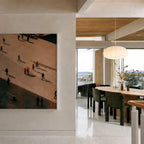 Elara Pleated Remote Dimmable Pendant Light