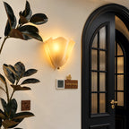 Elodie Skirt Glass Wall Light