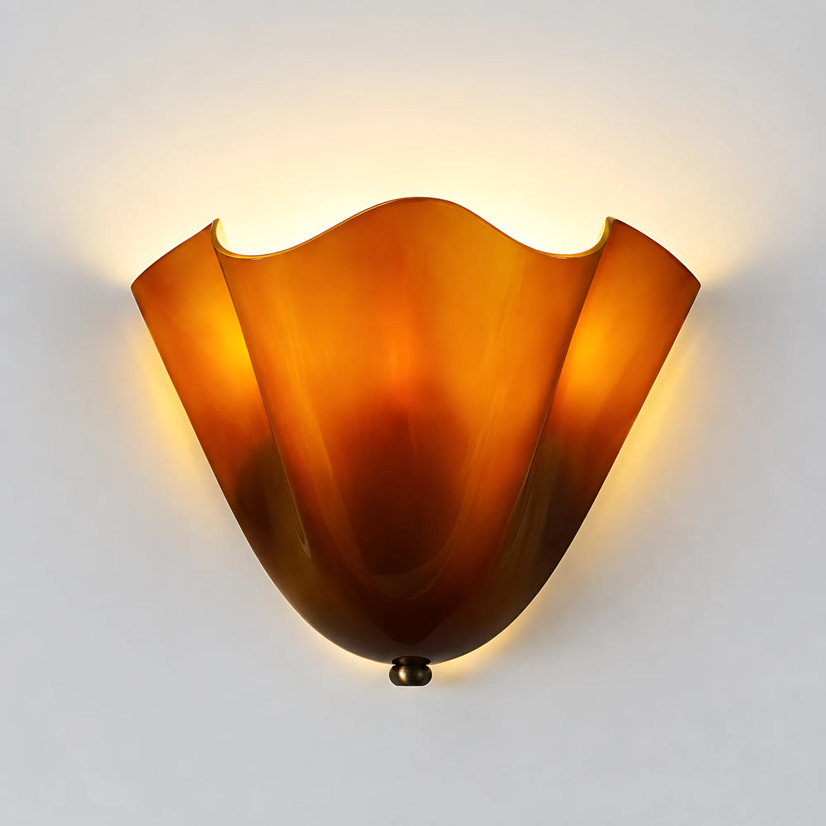 Elodie Skirt Glass Wall Light