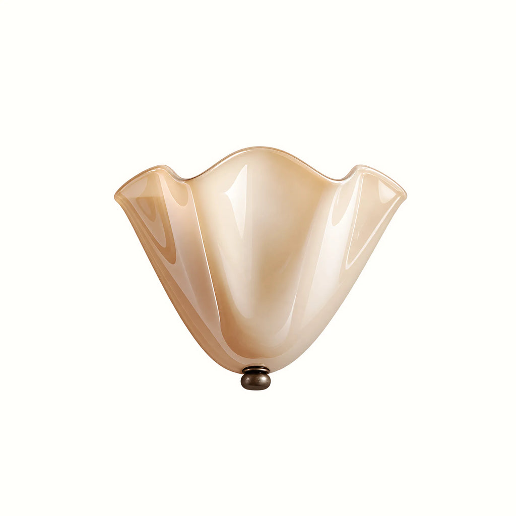 Elodie Skirt Glass Wall Light