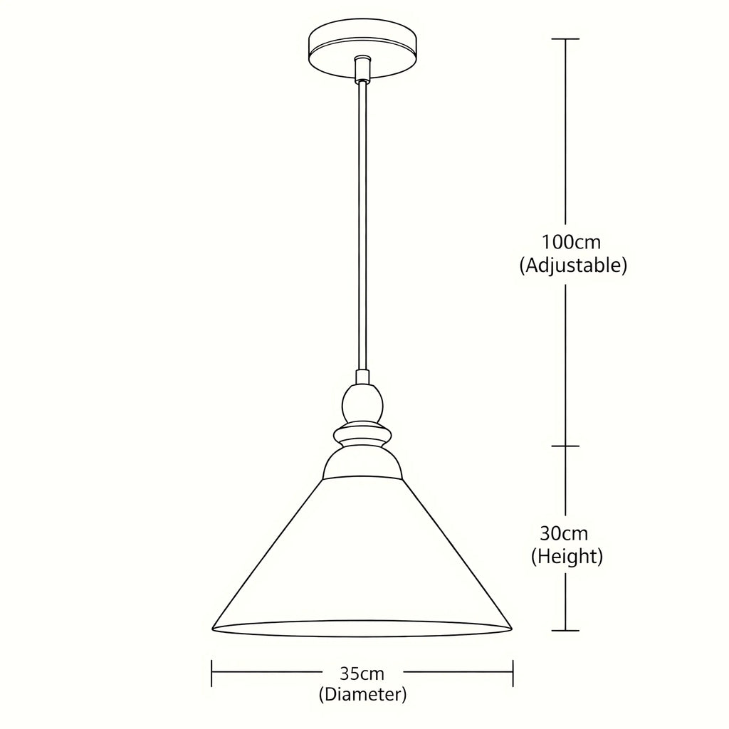 Elowen Mid Century Pendant Light