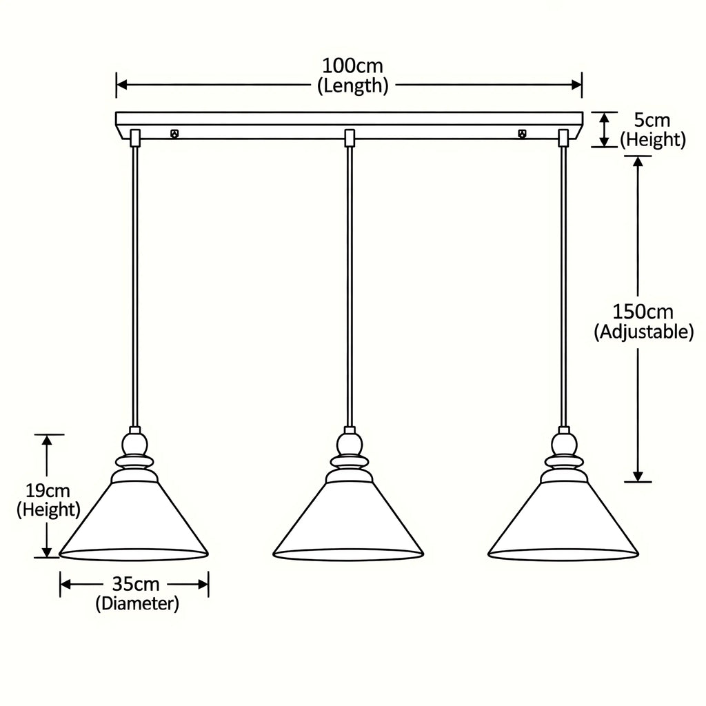 Elowen Mid Century Pendant Light
