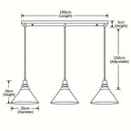 Elowen Mid Century Pendant Light