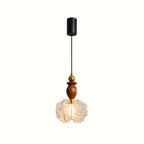 Floravia Solid Wood Flower Pendant Light