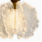 Floravia Solid Wood Flower Pendant Light