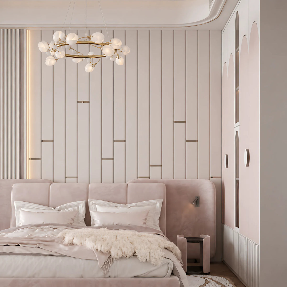 Florielle Magnolia Ceramic Pendant Light
