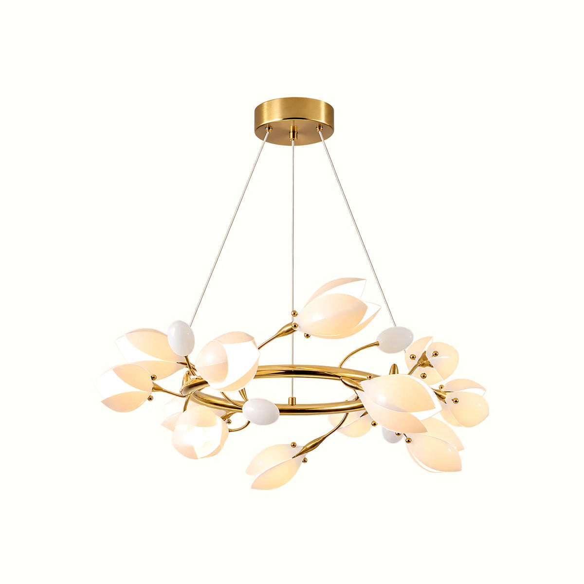 Florielle Magnolia Ceramic Pendant Light