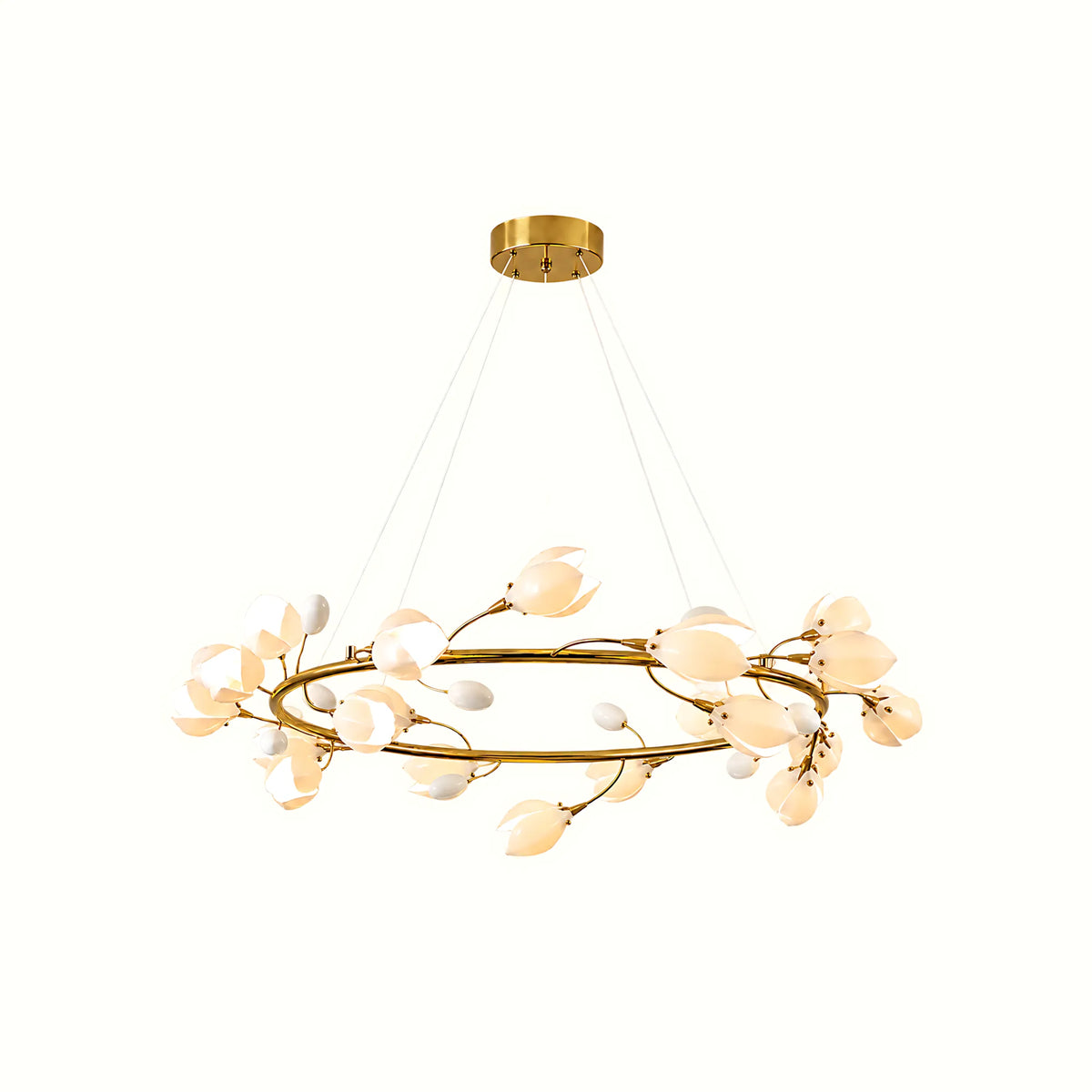 Florielle Magnolia Ceramic Pendant Light