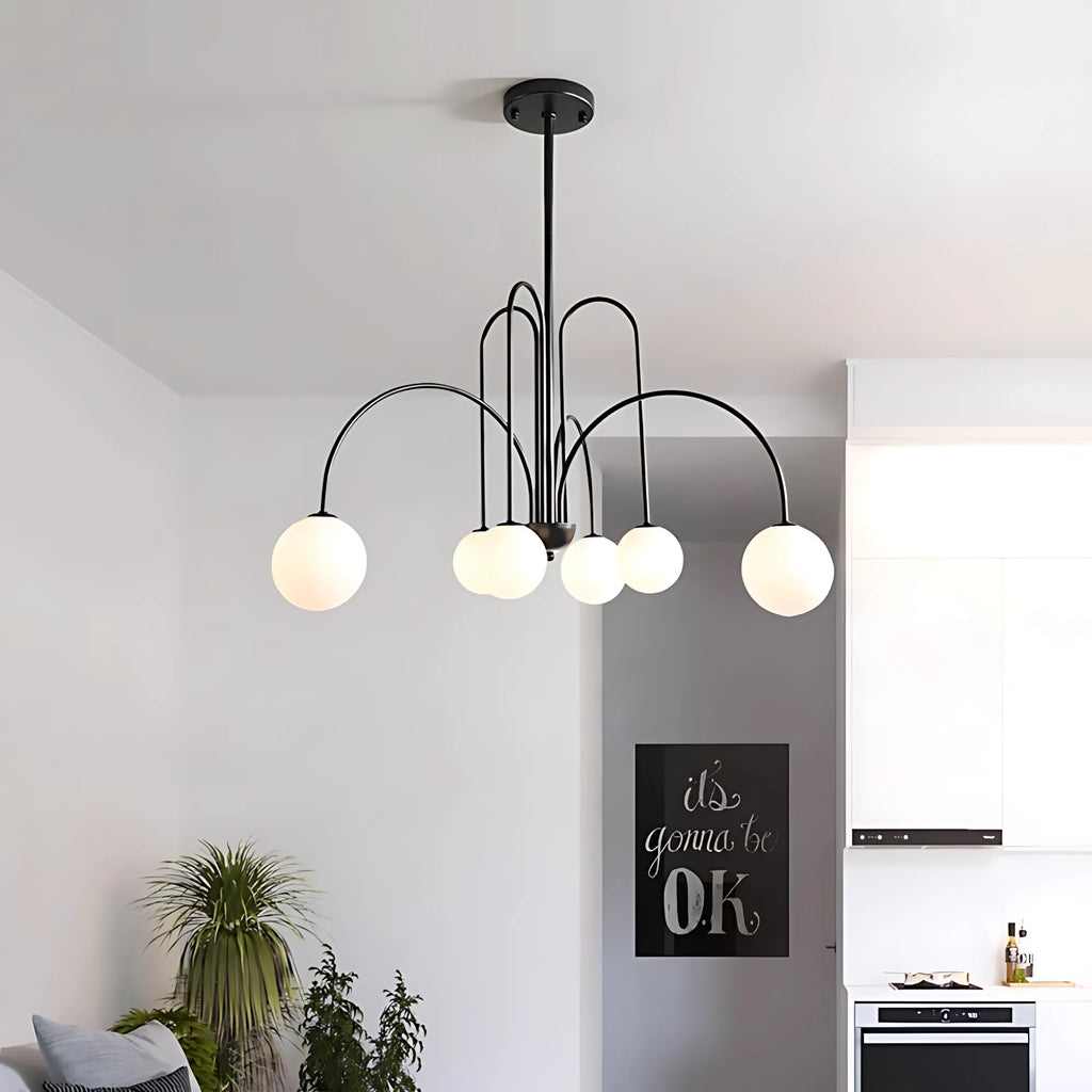Fountain Globe Chandelier