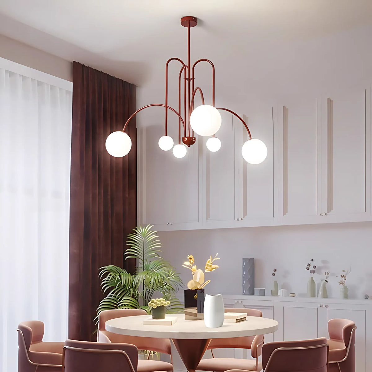 Fountain Globe Chandelier