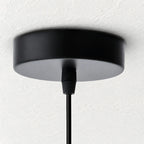 Halo Smoked Glass Pendant Light