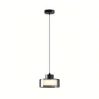 Halo Smoked Glass Pendant Light
