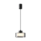 Halo Smoked Glass Pendant Light