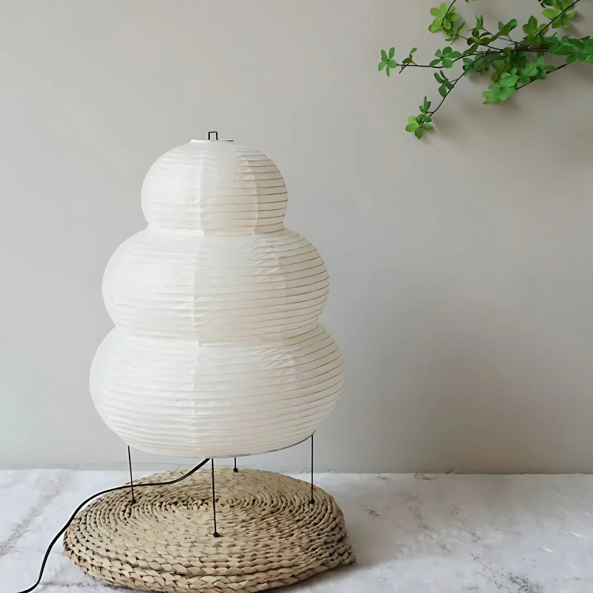 Japanese Rice Paper Table Lamp