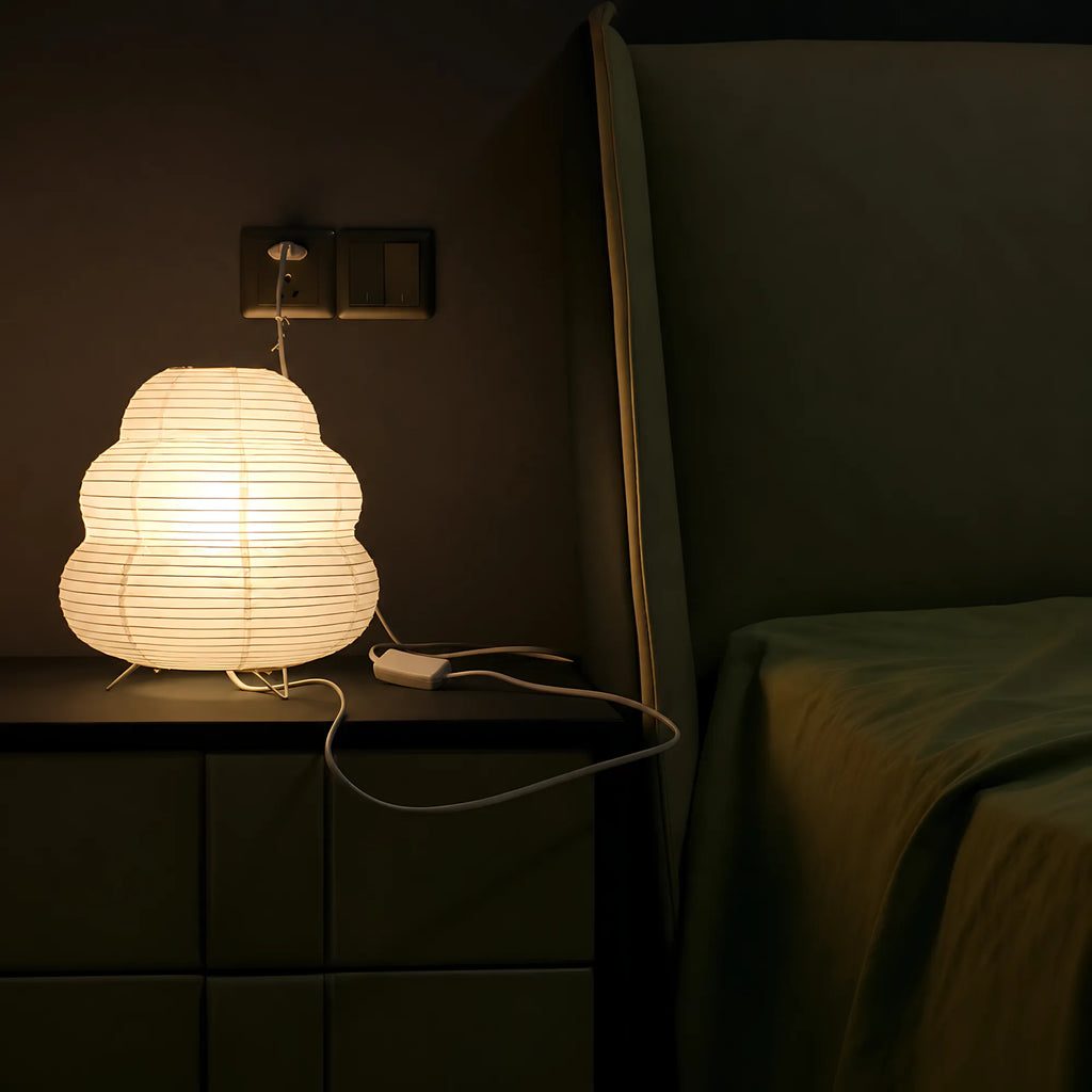 Japanese Rice Paper Table Lamp