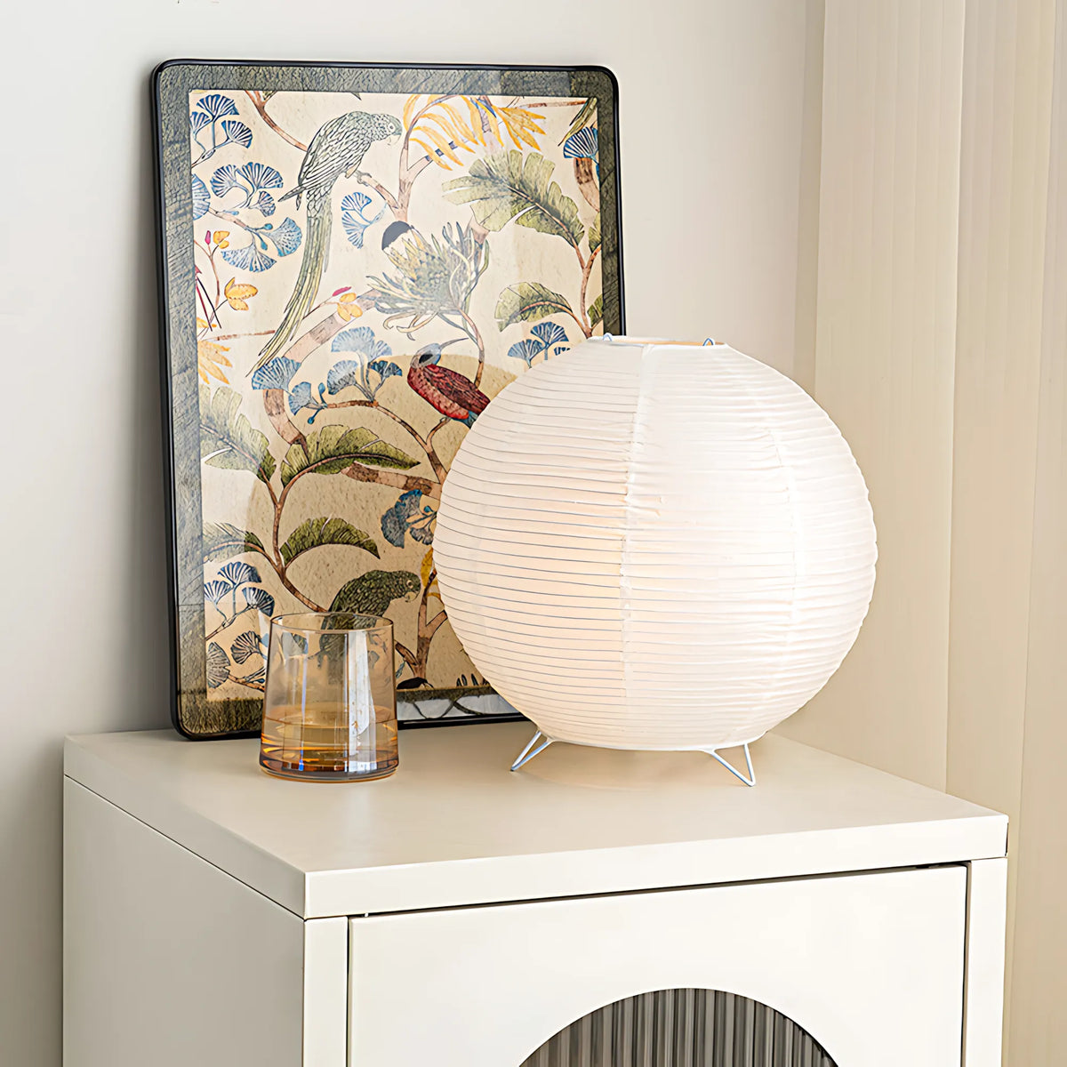 Japanese Rice Paper Table Lamp