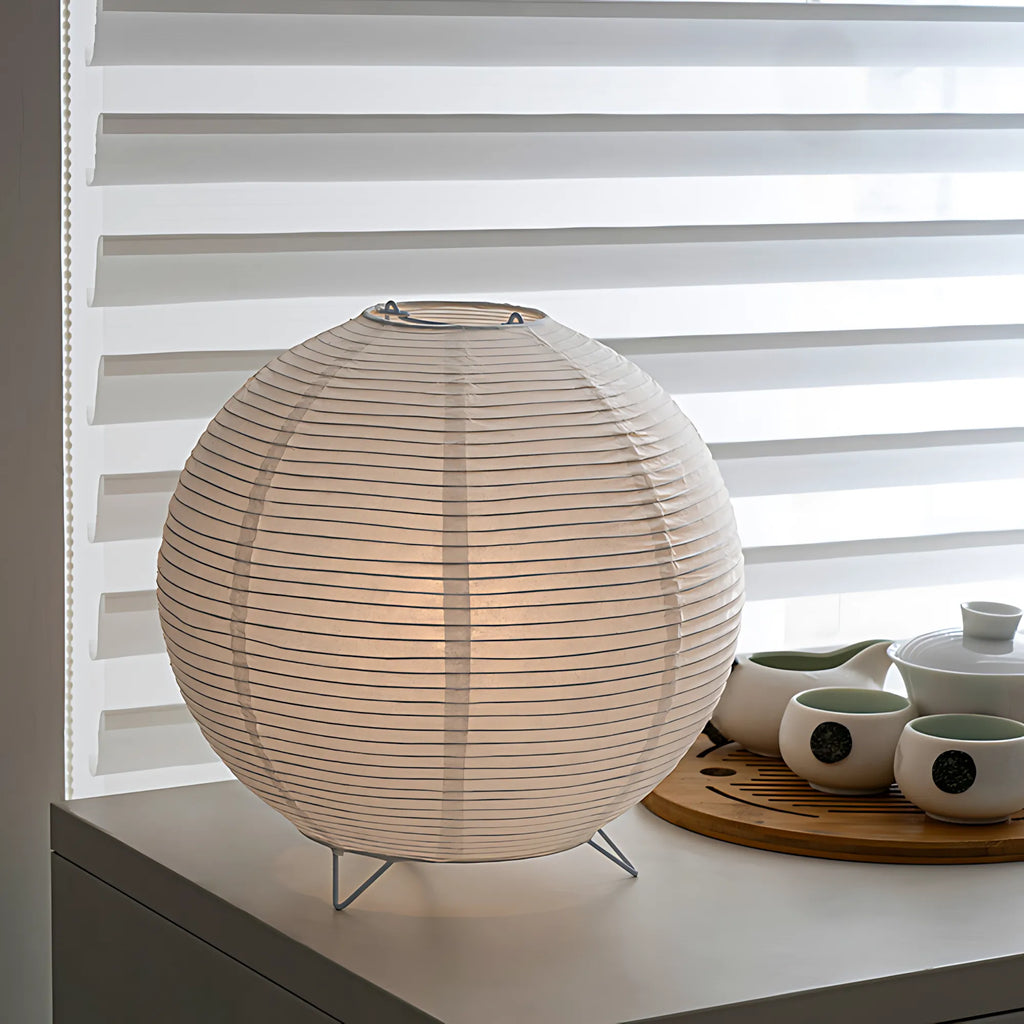 Japanese Rice Paper Table Lamp