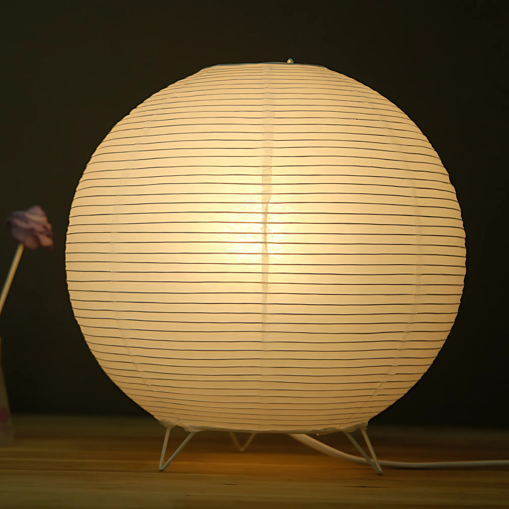 Japanese Rice Paper Table Lamp