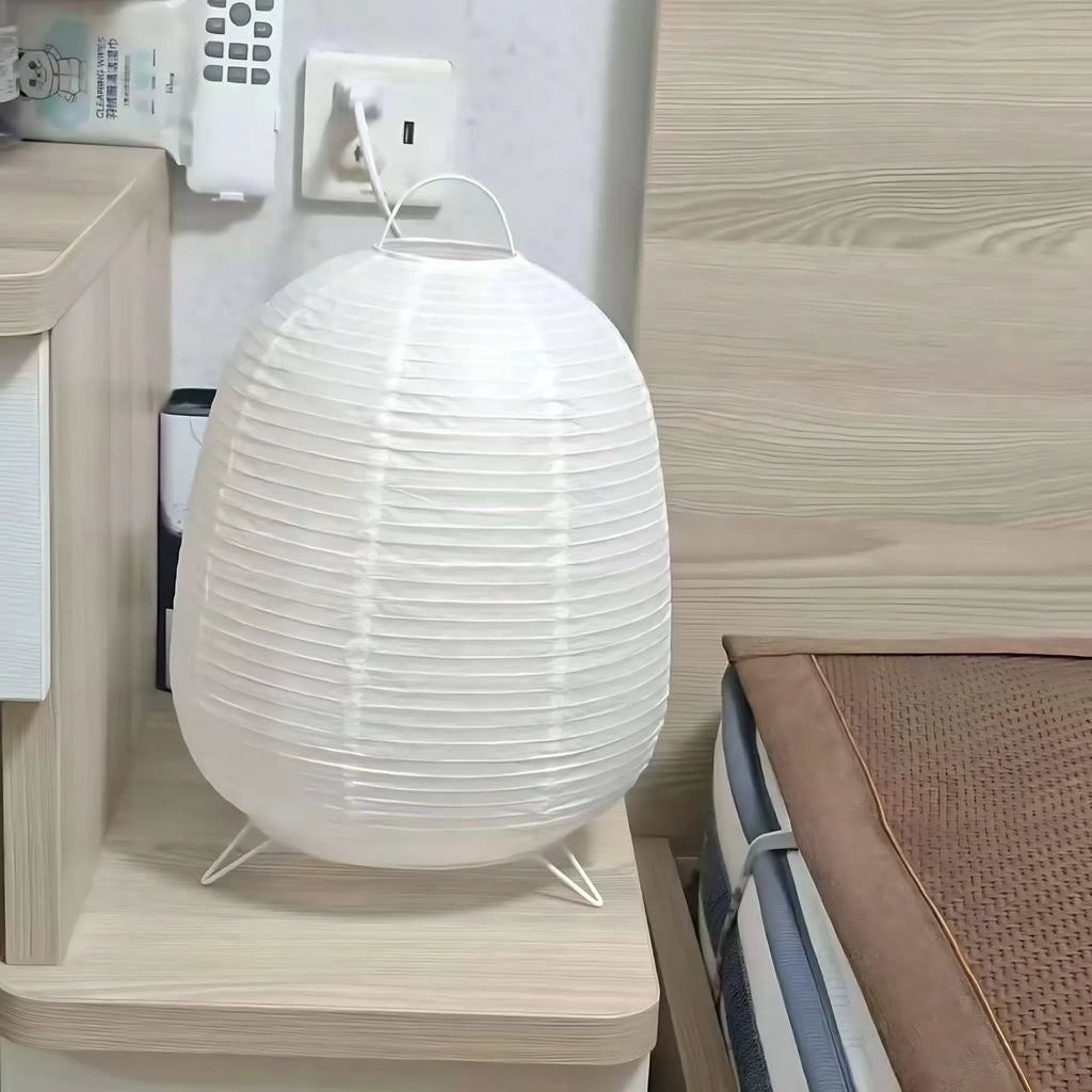 Japanese Rice Paper Table Lamp