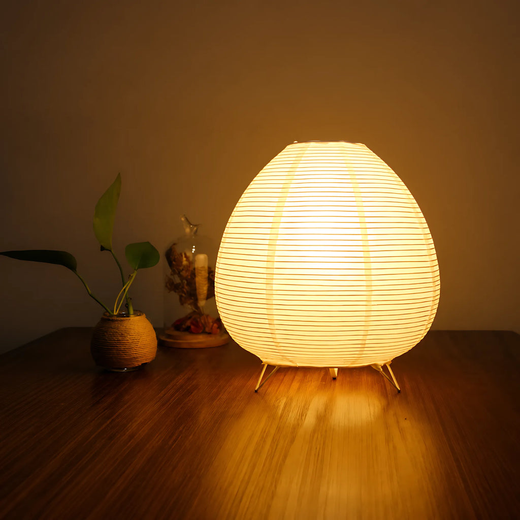 Japanese Rice Paper Table Lamp