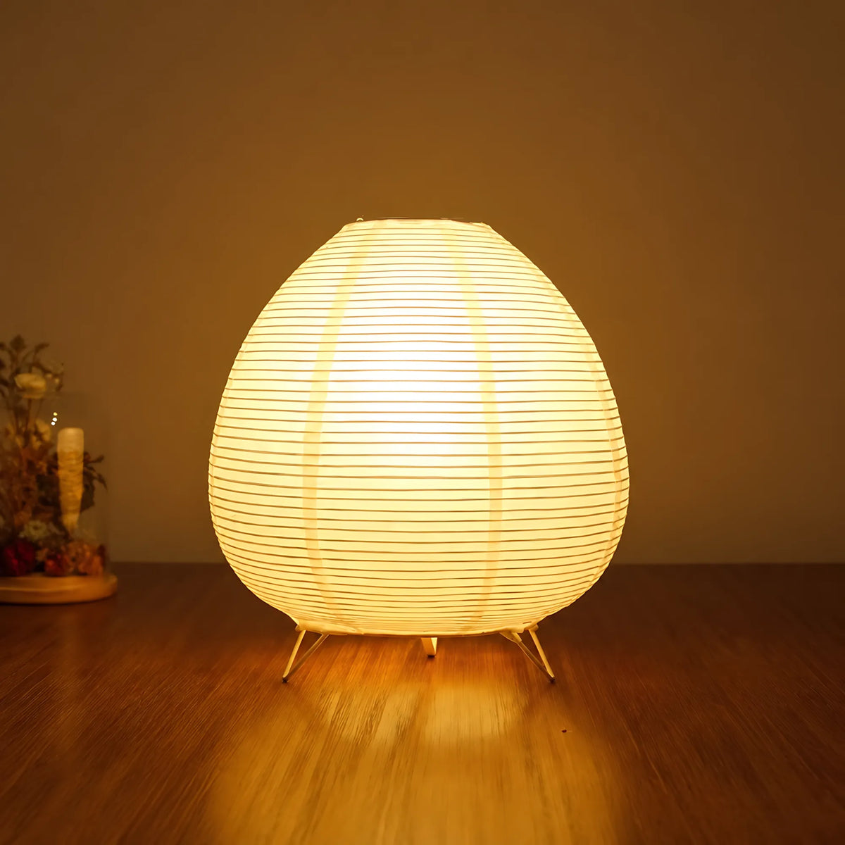 Japanese Rice Paper Table Lamp