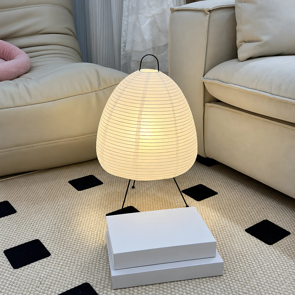Japanese Rice Paper Table Lamp