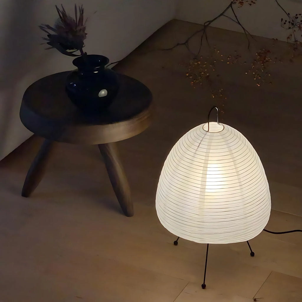 Japanese Rice Paper Table Lamp