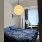 Japanese Round Rice Paper Pendant Light